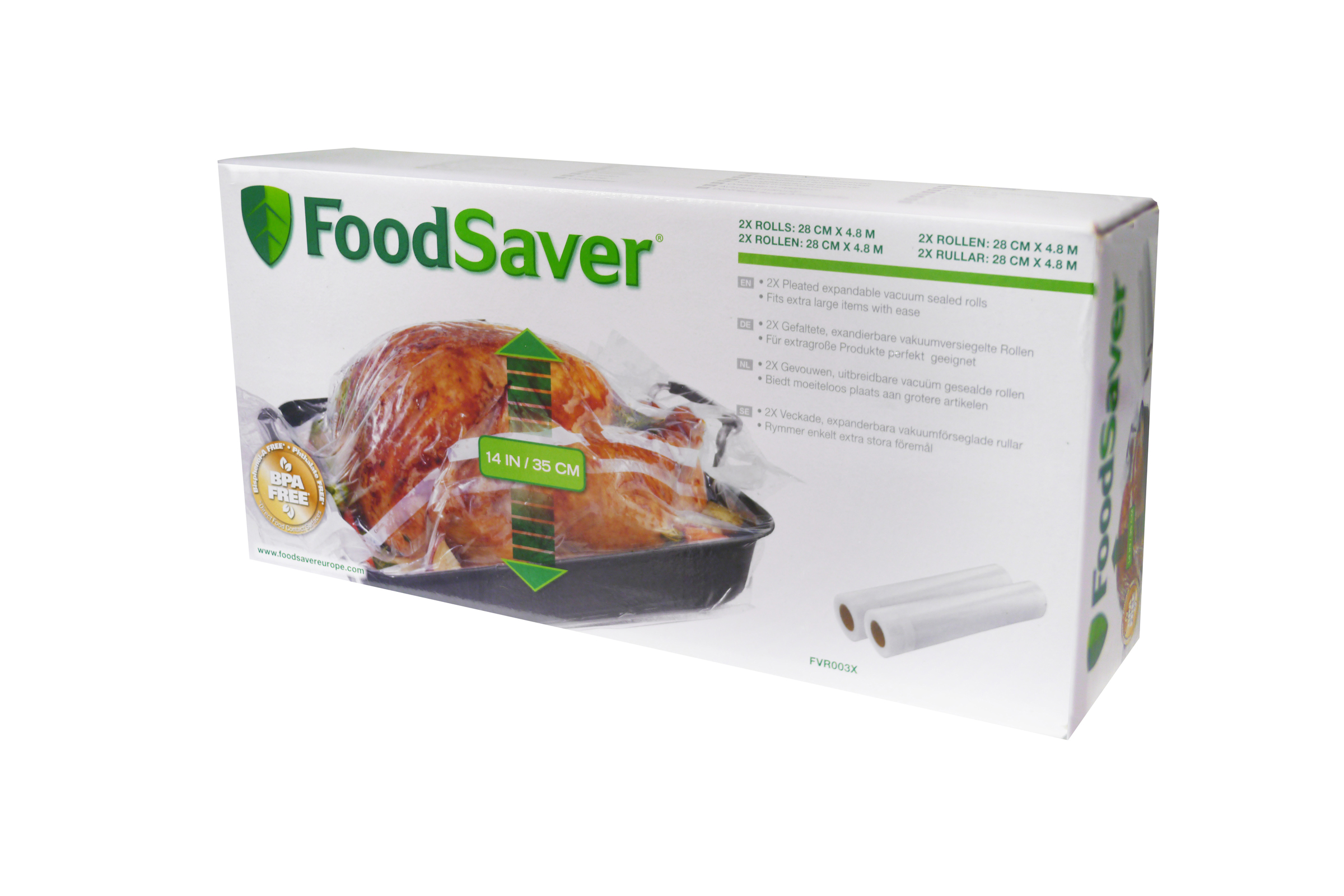 FoodSaver® Specialty Consumables – Expandable Rolls FVR003X